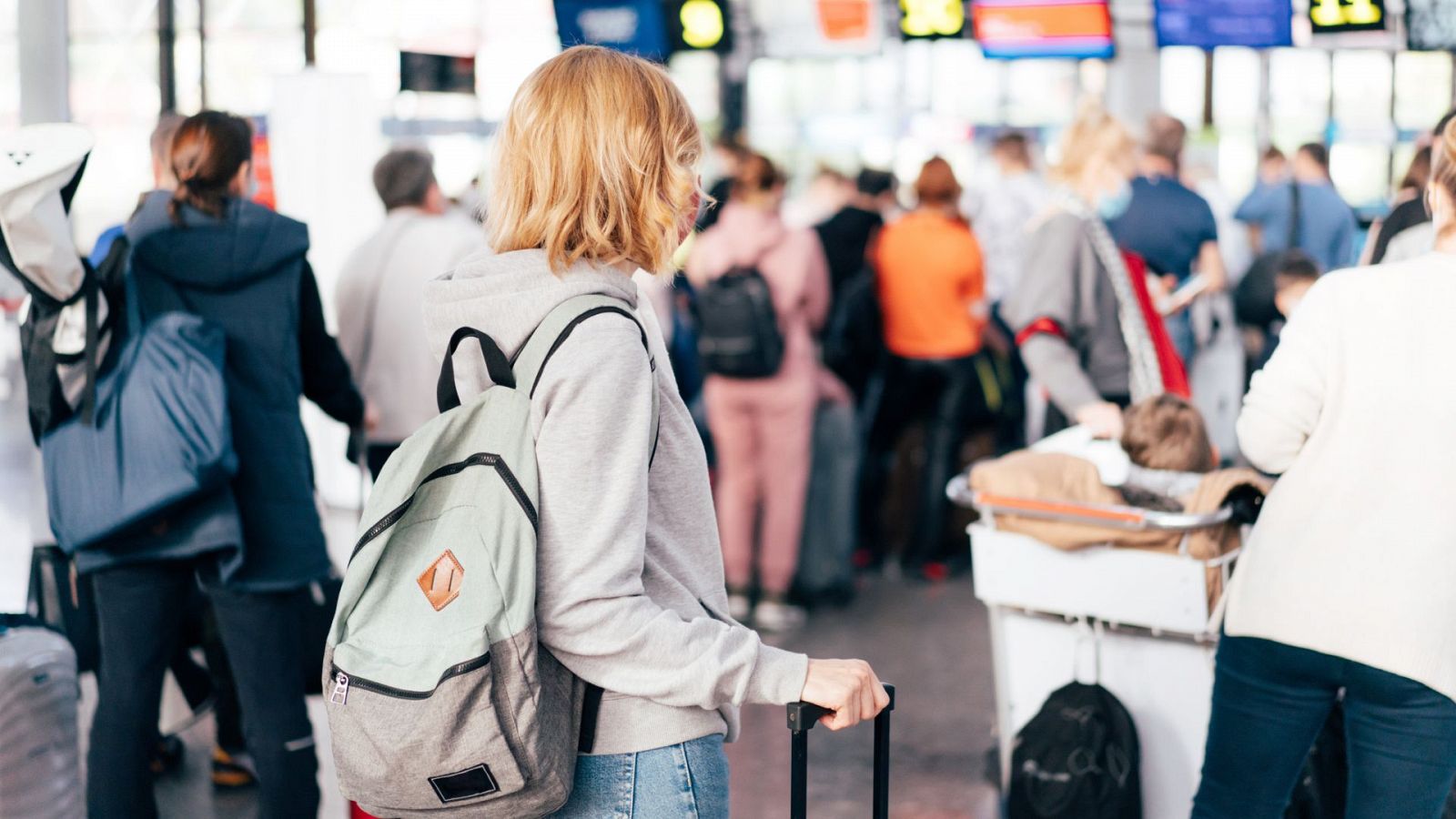 Complicaciones en los aeropuertos en verano