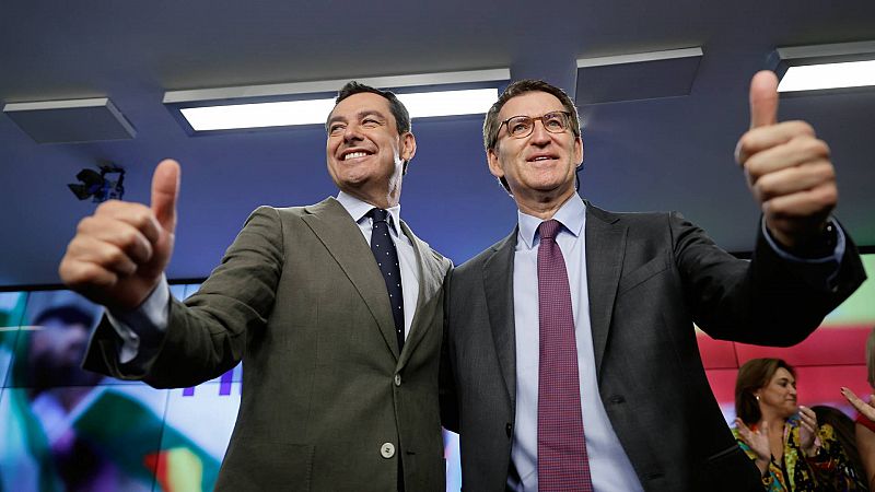 Feijóo y Moreno reivindican la alternativa moderada del PP