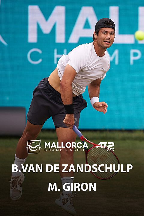 ATP 250 Torneo Mallorca: Van de Zandschulp - Giron