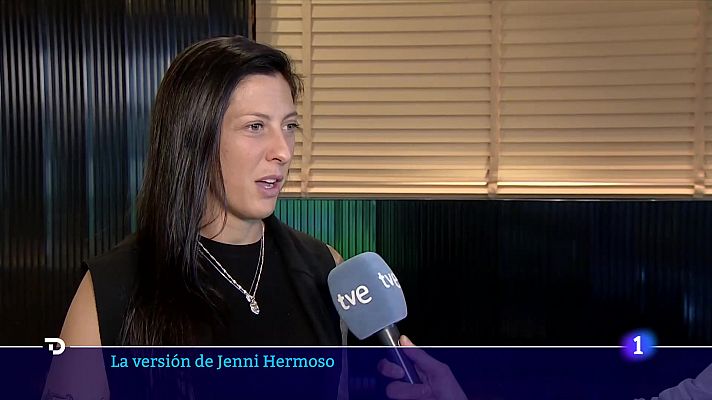 Telediario 2 - Jenni Hermoso, "dolida" por su baja para la Eurocopa