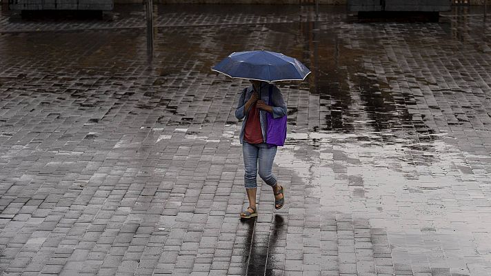 El tiempo - Tormentas en el norte del país y descenso general de las temperaturas