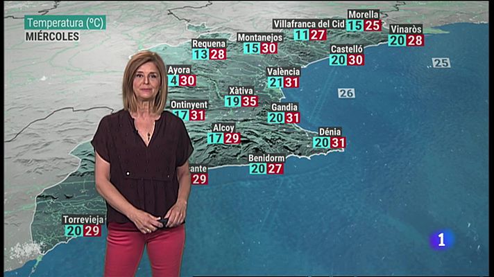 L'informatiu - Comunitat Valenciana - El tiempo en la Comunitat Valenciana - 21/06/22