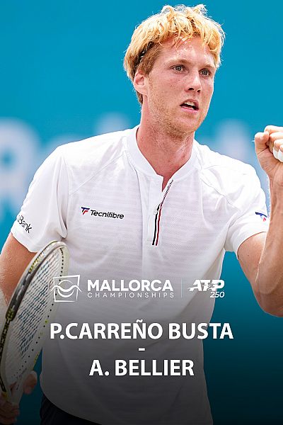 ATP 250 Torneo Mallorca: Carreño Busta - Bellier