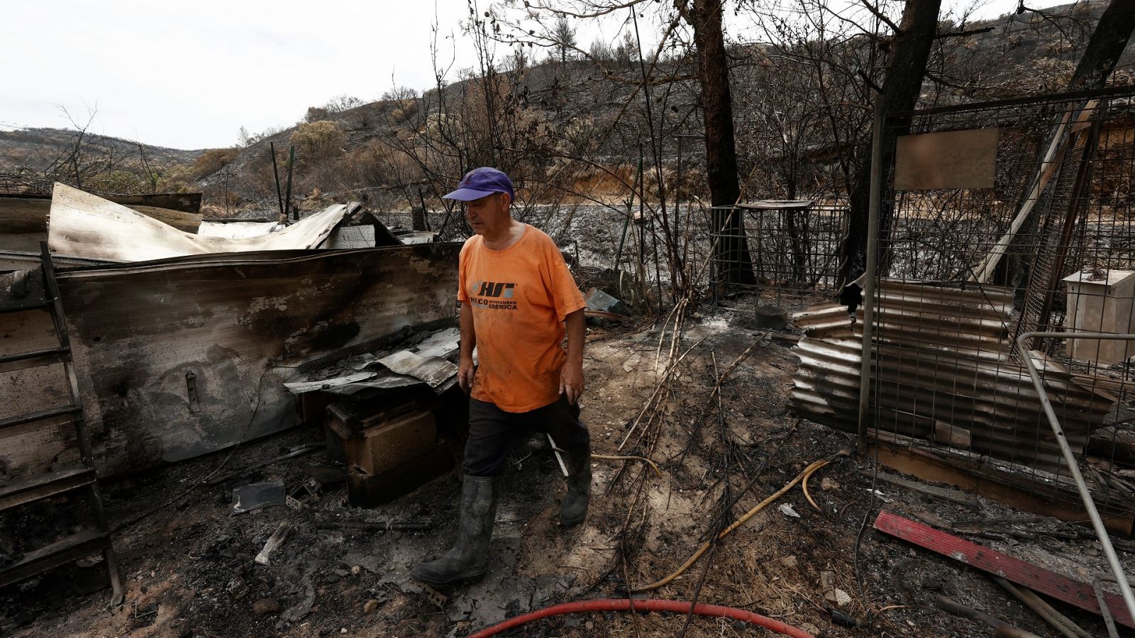 Los vecinos de Navarra desalojados por incendios vuelven a casa