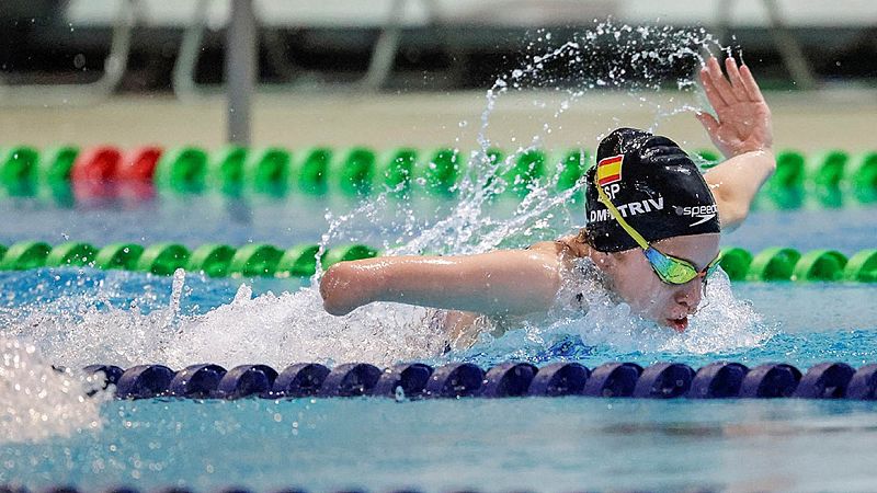 La almeriense Tasy Dmytriv, nueva sensación de la natación paralímpica con 13 años -- Ver ahora