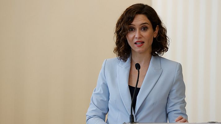 Informativo 24h - Ayuso carga contra la izquierda tras el archivo de la Fiscalía sobre el contrato vinculado a su hermano: "Son todo falsedades"