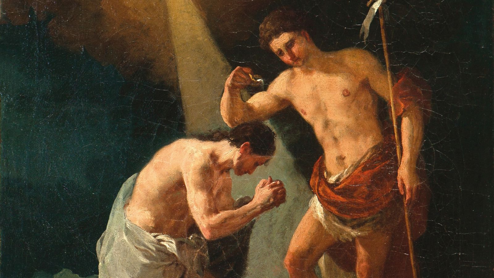 Dos cuadros de Goya salen a subasta: 'Aparición de la Virgen' y 'Bautismo de Cristo' 