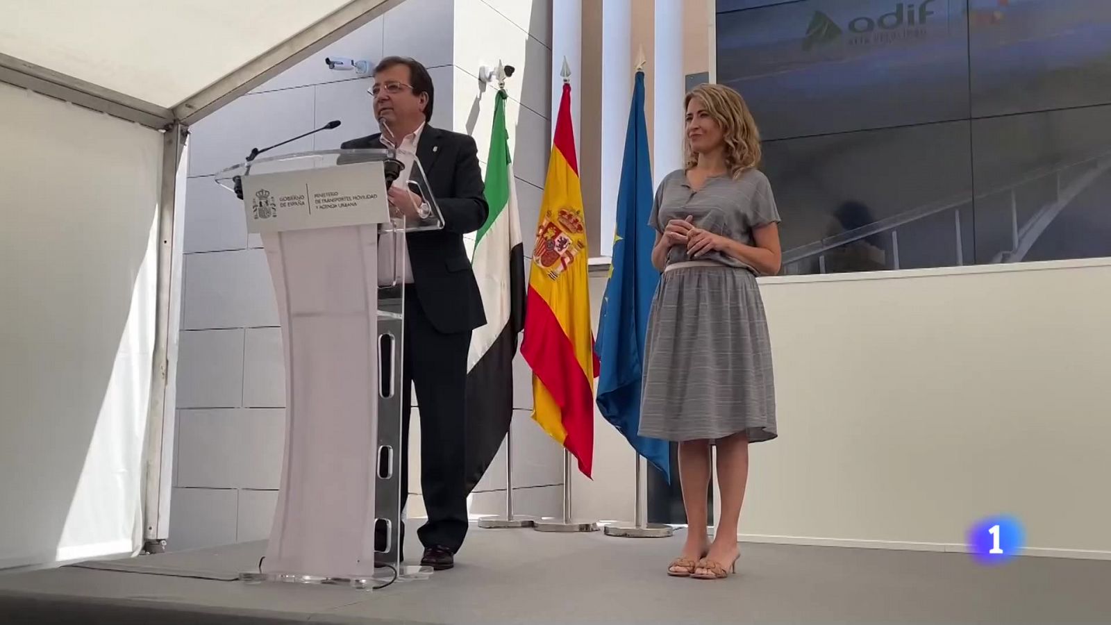 Tren rápido entre Plasencia y Badajoz - Ver ahora