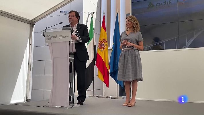 Tren rápido entre Plasencia y Badajoz