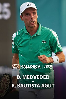 ATP 250 Torneo Mallorca. 1/4 final: Medveded - Bautista Agut