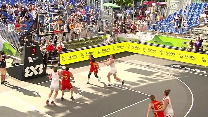 Baloncesto 3x3 - Copa del Mundo Femenina: España - Canadá (F)
