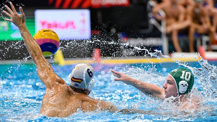 La selección española de waterpolo, invicta en el Mundial