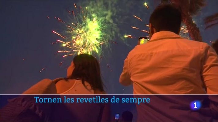 L'Informatiu - 60.000 persones s'han reunit a les platges durant la revetlla