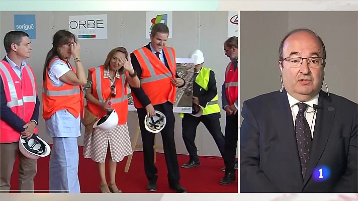 L'Informatiu - Iceta reparteix culpes a parts iguals entre Catalunya i Aragó