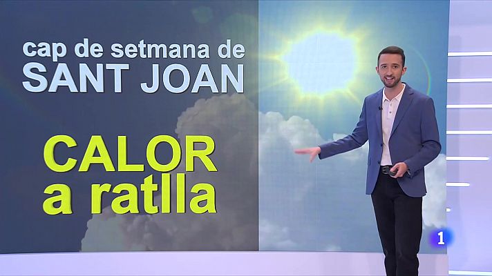 Cap de setmana llarg de Sant Joan amb una calor a ratlla 