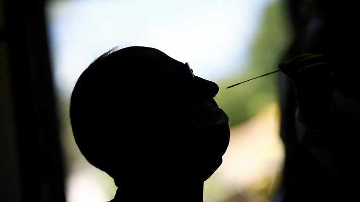 Telediario 1 - Repuntan con fuerza los casos de COVID y las hospitalizaciones