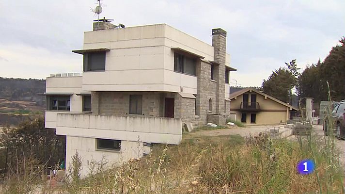 Telenavarra - Fuego, viento y suerte en una calle de Obanos