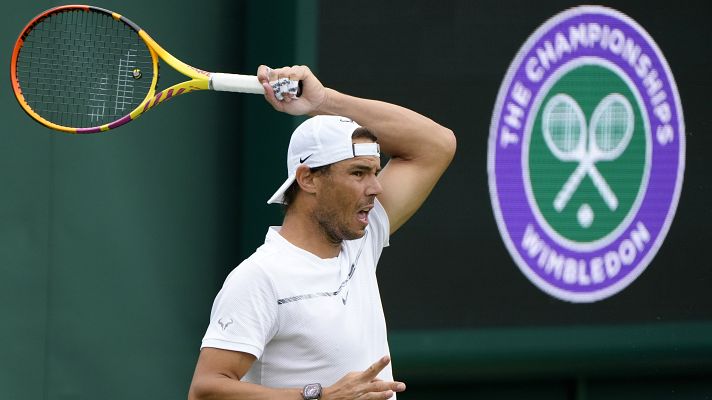 Telediario 1 - Sorteo duro para Nadal y Alcaraz en Wimbledon