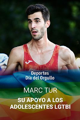 Atletismo - El atleta Marc Tur da su apoyo a los adolescentes LGTBI