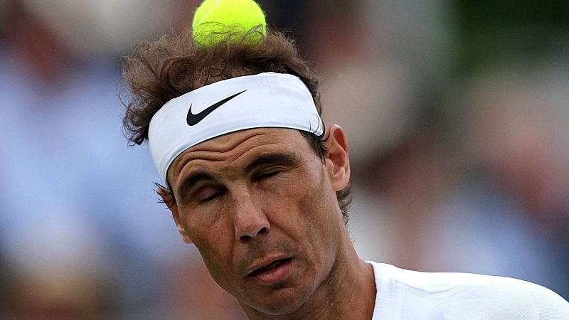 Nadal sale satisfecho del último test antes de Wimbledon pese a la derrota ante Auger -- Ver ahora