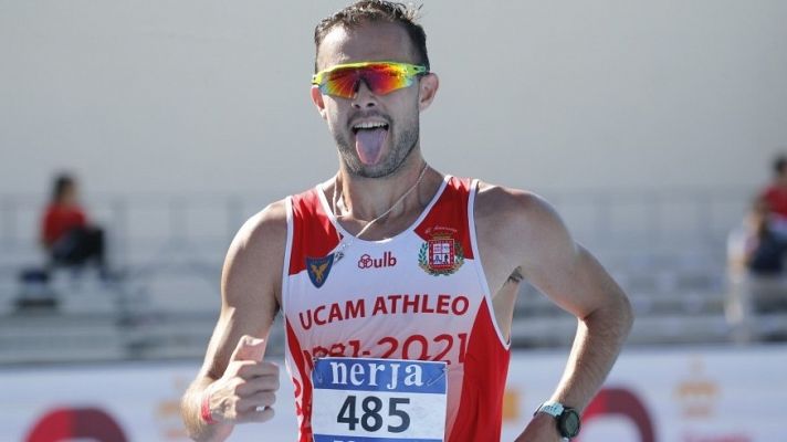 Manuel Bermúdez, campeón de España de 10 kilómetros marcha