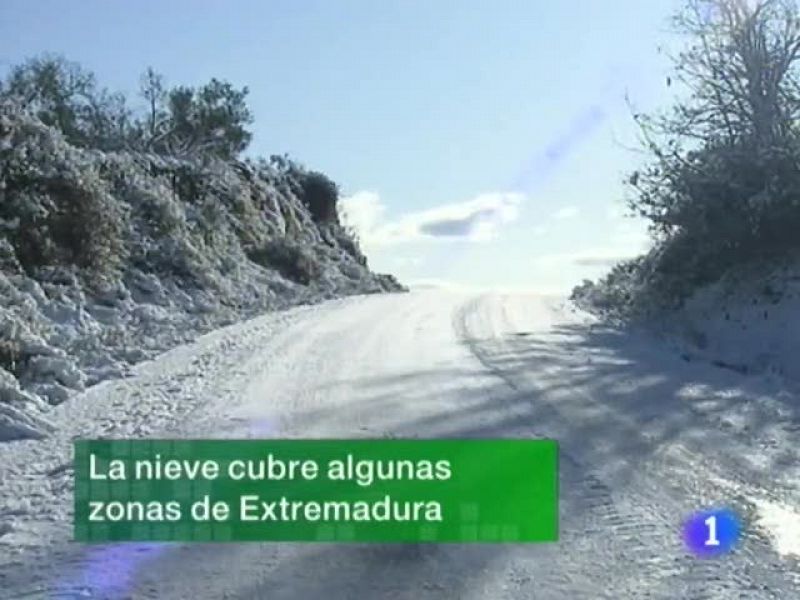  Noticias de Extremadura. Informativo Territorial de Extremadura. (08/01/10)