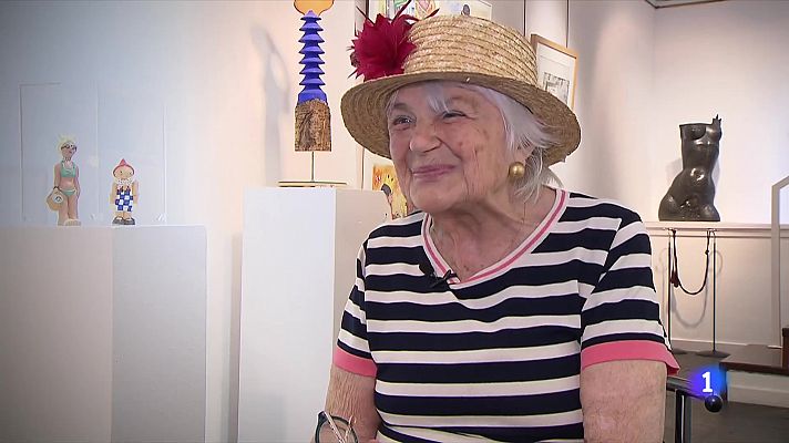 L'Informatiu - Els vincles de Pilarín Bayés amb Subirachs i Guinovart