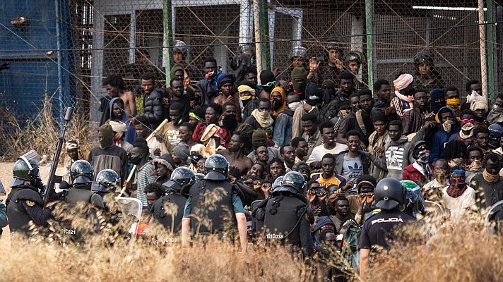 Marruecos cifra en 18 los migrantes muertos durante el intento de salto masivo en Melilla