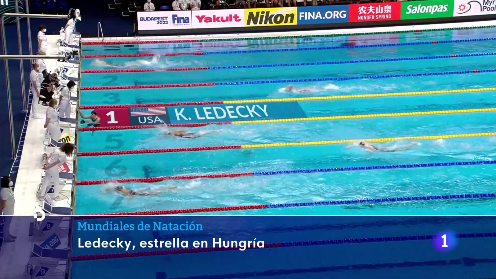 Ledecky, estrella en el Mundial de natación
