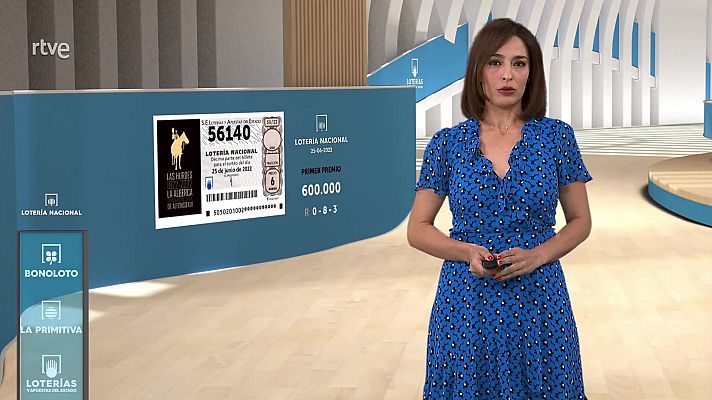Loterías - Sorteo de la Lotería Nacional del 25/06/2022