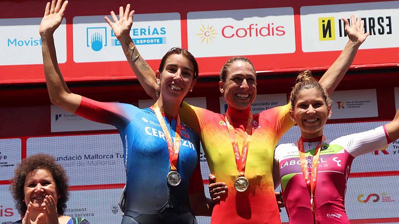 Mavi García y Sandra Alonso, oro y plata en el nacional, avisan de cara al Tour -- Ver ahora