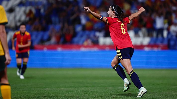 Fútbol - Resumen del España 7-0 Australia de fútbol femenino