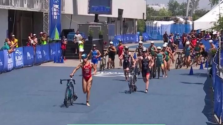 ITU World Series. Prueba élite femenina sprint