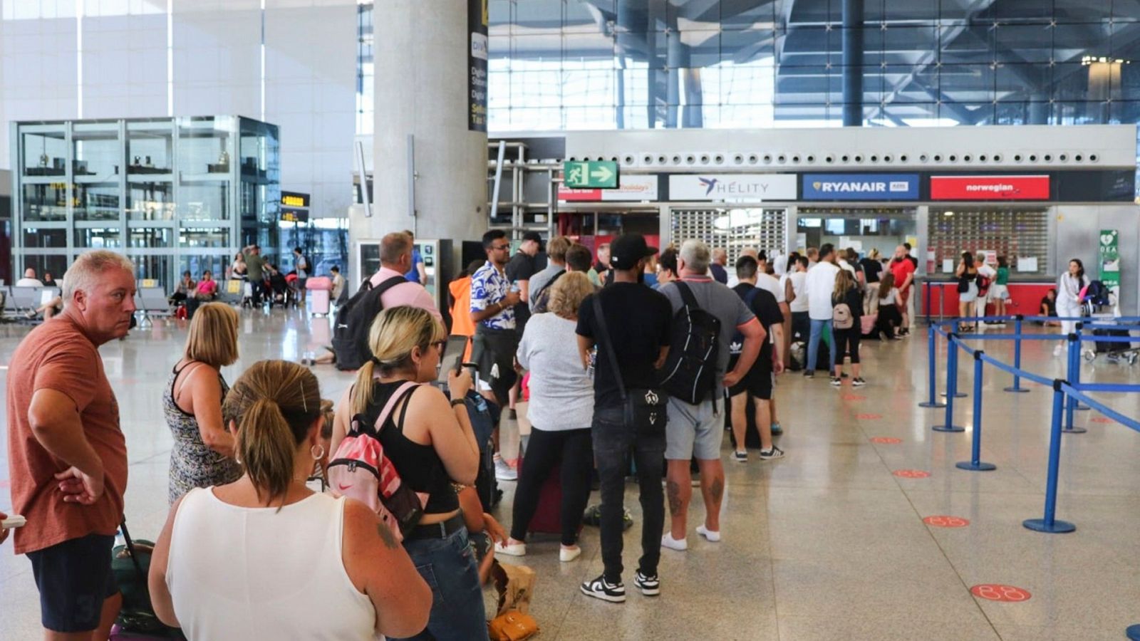 El aeropuerto de Málaga, el más afectado por la huelga en Ryanair