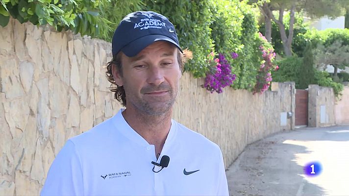 Telediario Fin de Semana - Carlos Moyá: "A Rafa Nadal no se le puede descartar de nada"