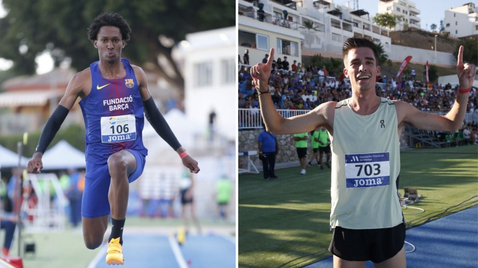 Jordan Díaz sigue mejorando su récord de triple y García-Romo da la sorpresa en el 1.500 -- Ver ahora