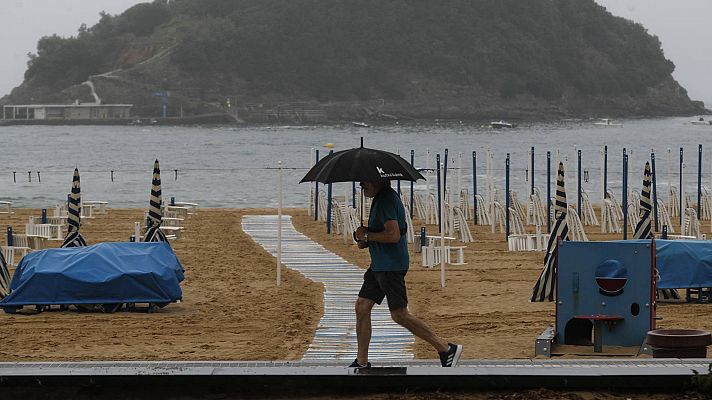 Lluvias en el tercio norte y temperaturas mínimas estables