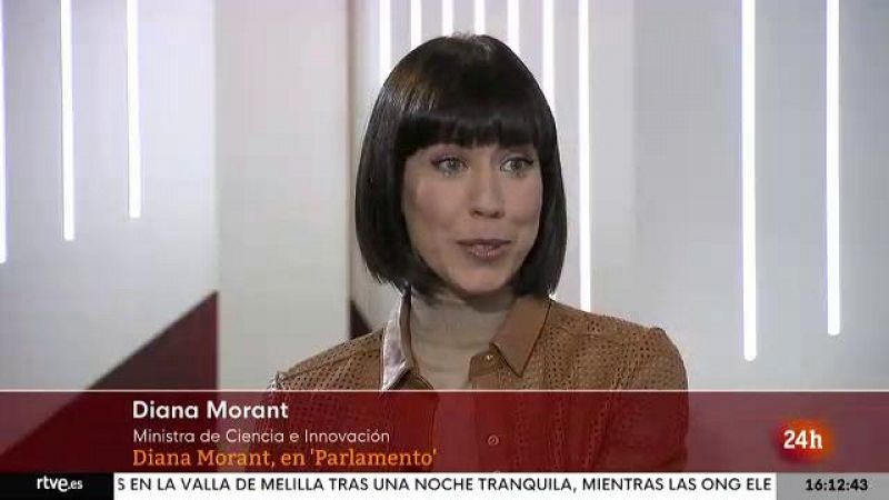 Parlamento - La entrevista - Diana Morant, ministra de Ciencia e Innovación - 25/06/2022
