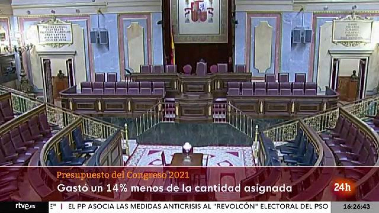 Parlamento - Conoce el Parlamento - El Congreso ahorra presupuesto - 25/06/2022