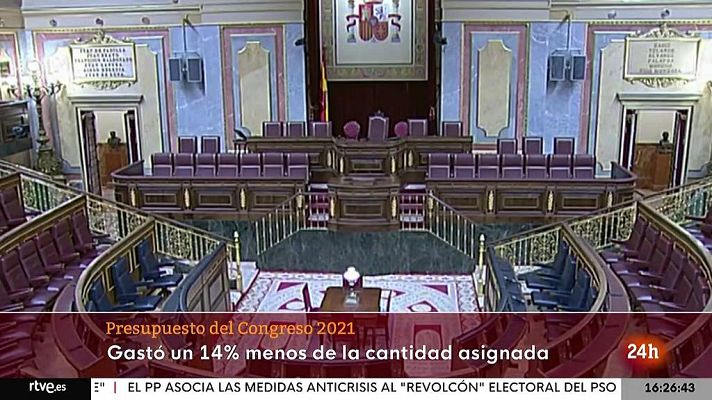 Parlamento - El Congreso ahorra presuspuesto
