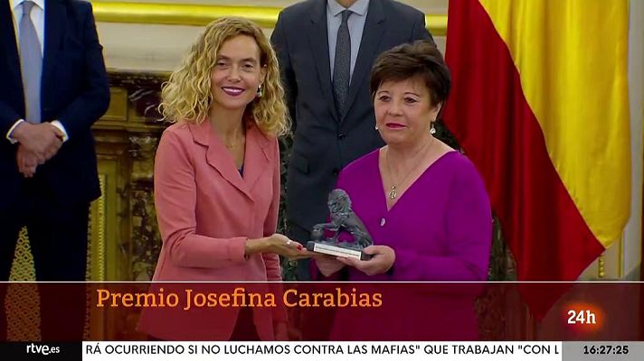 Parlamento - Carmen del Riego, premio Josefina Carabias 2022