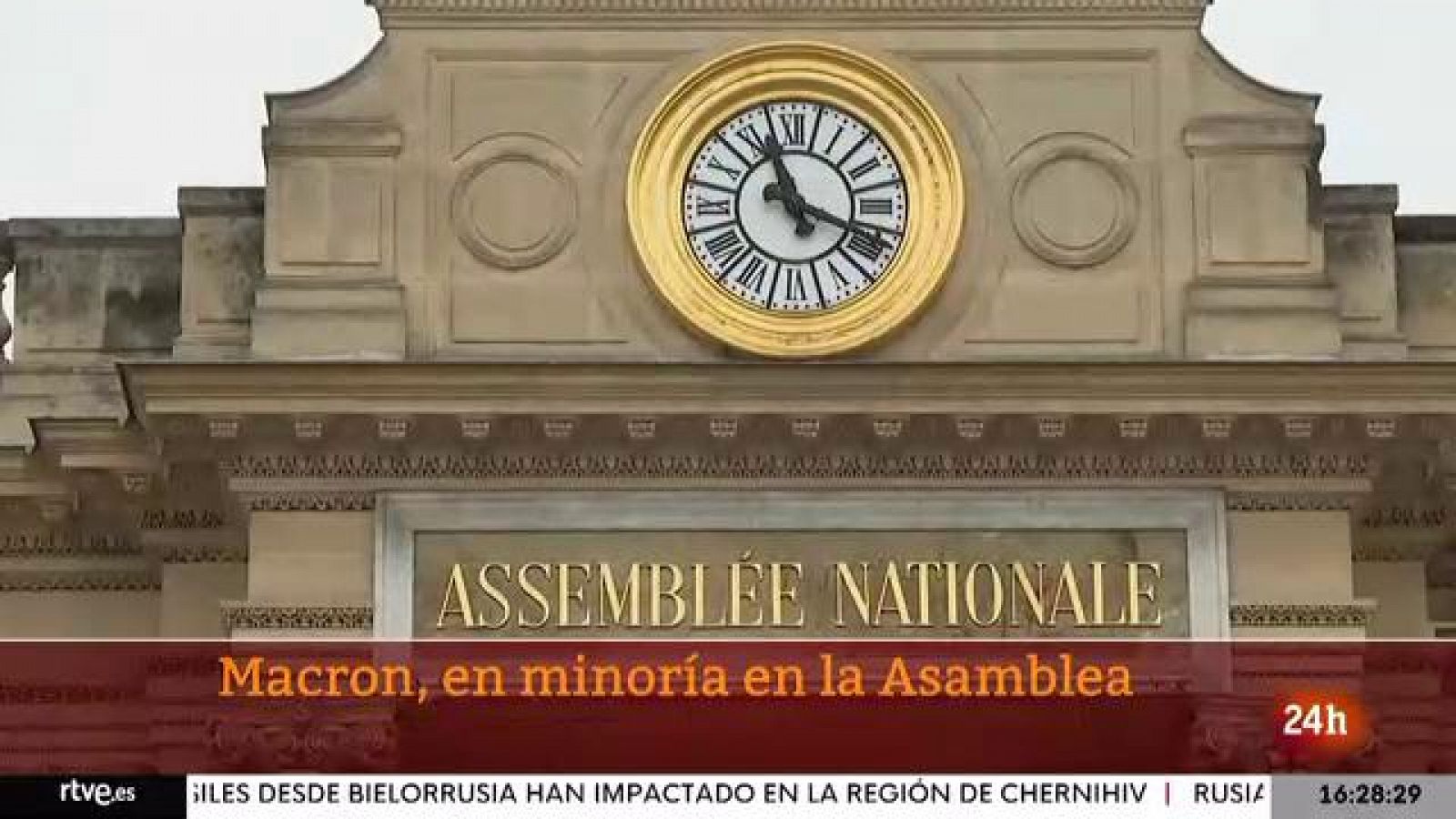 Parlamento - Otros parlamentos - Macron en minoría en la Asamblea francesa - 25/06/2022