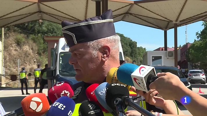 L'Informatiu - La Policia Nacional fixa dos dispositius a la Jonquera per la cimera de l'OTAN