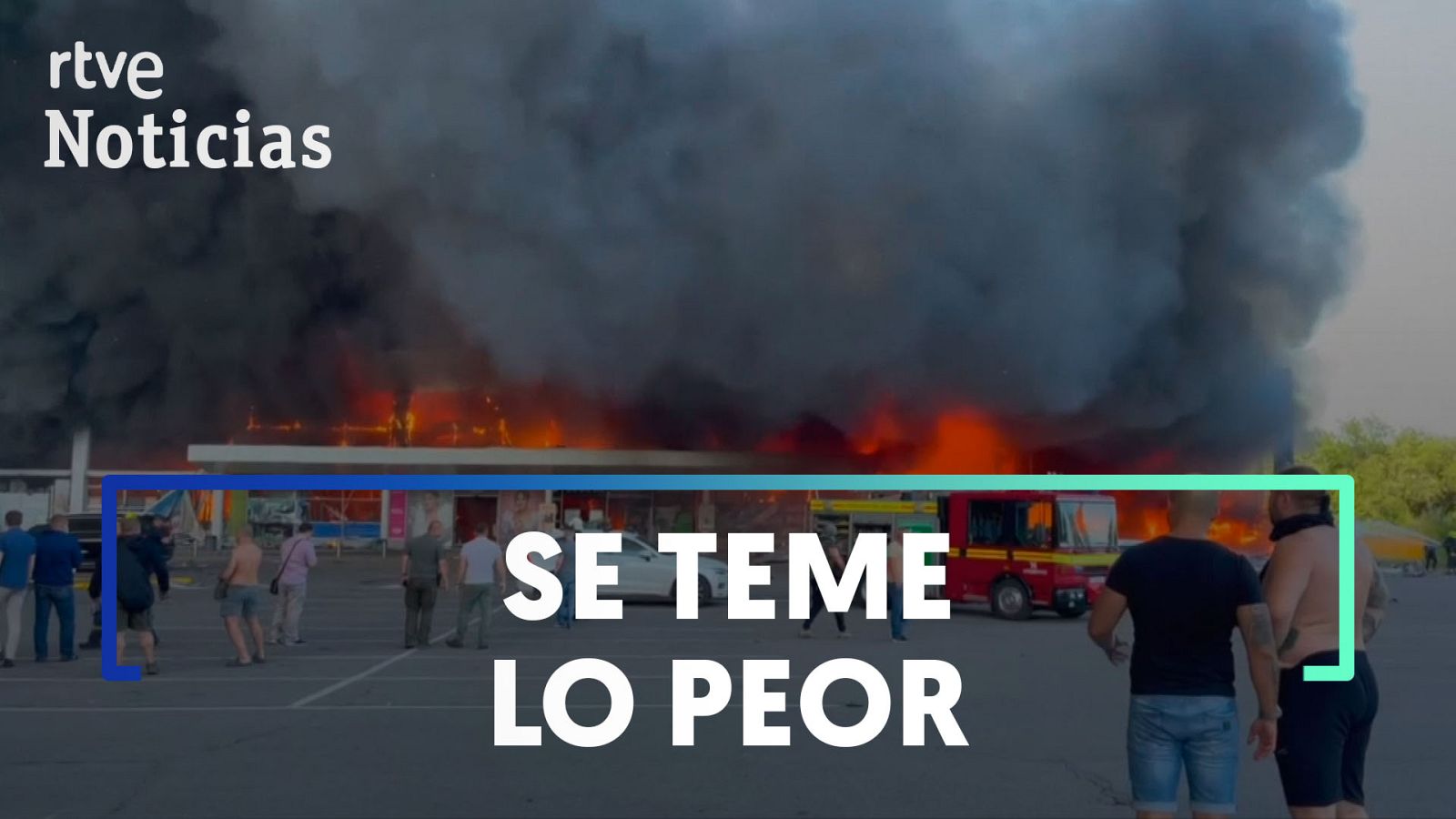 Varios muertos y heridos en el ataque a un centro comercial en Kremenchuk