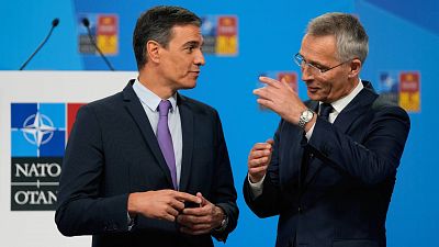 Stoltenberg y Sánchez llaman a la unidad de los aliados ante una cumbre "crucial" para la OTAN