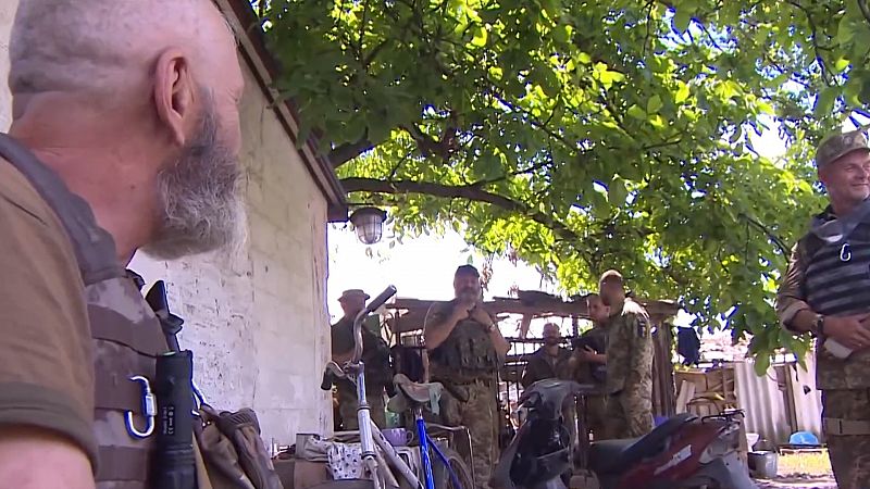 Los últimos soldados cosacos en Ucrania: "Luchamos por nuestra tierra, pero también por Europa"