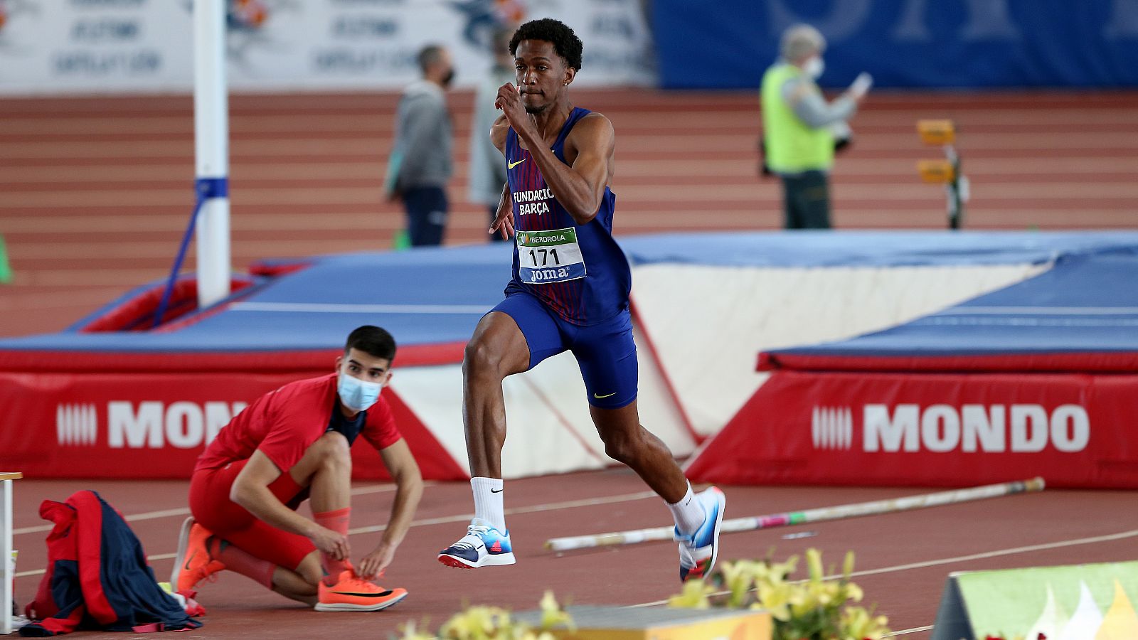 Jordan Díaz, la joya del atletismo español