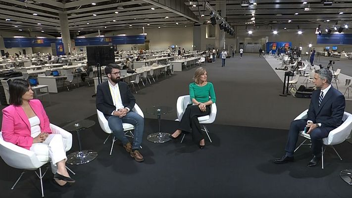 Telediario 2 - Periodistas en Bruselas analizan la situación de la energía en Europa