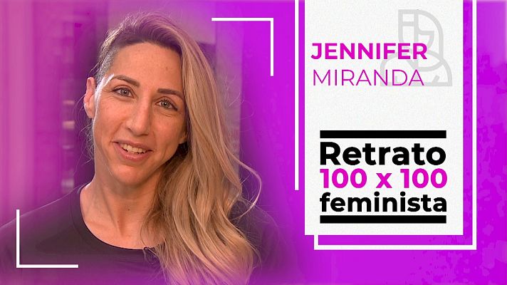 Objetivo igualdad - Retrato 100x100 feminista: Jennifer Miranda