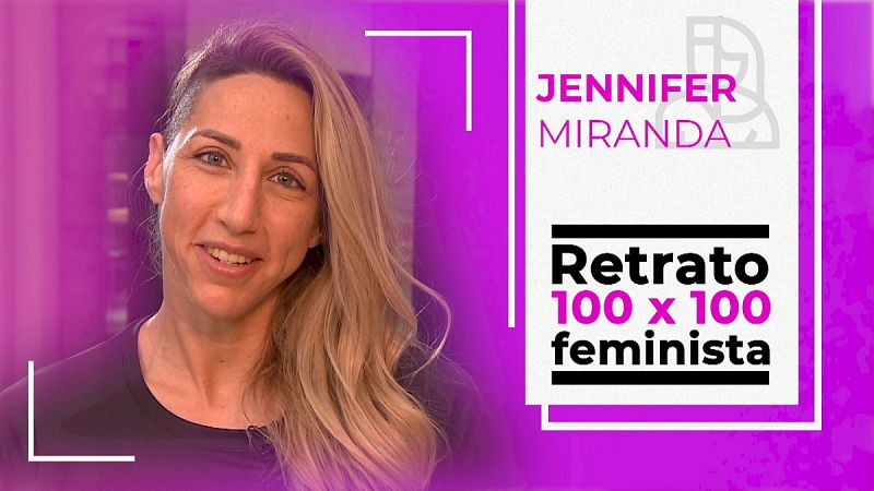 Retrato 100x100 feminista: Jennifer Miranda